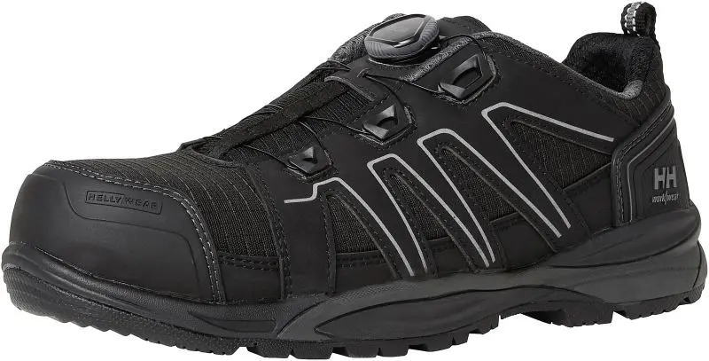 Bezpečnostní boty "Manchester Low Boa S3" - black/grey
