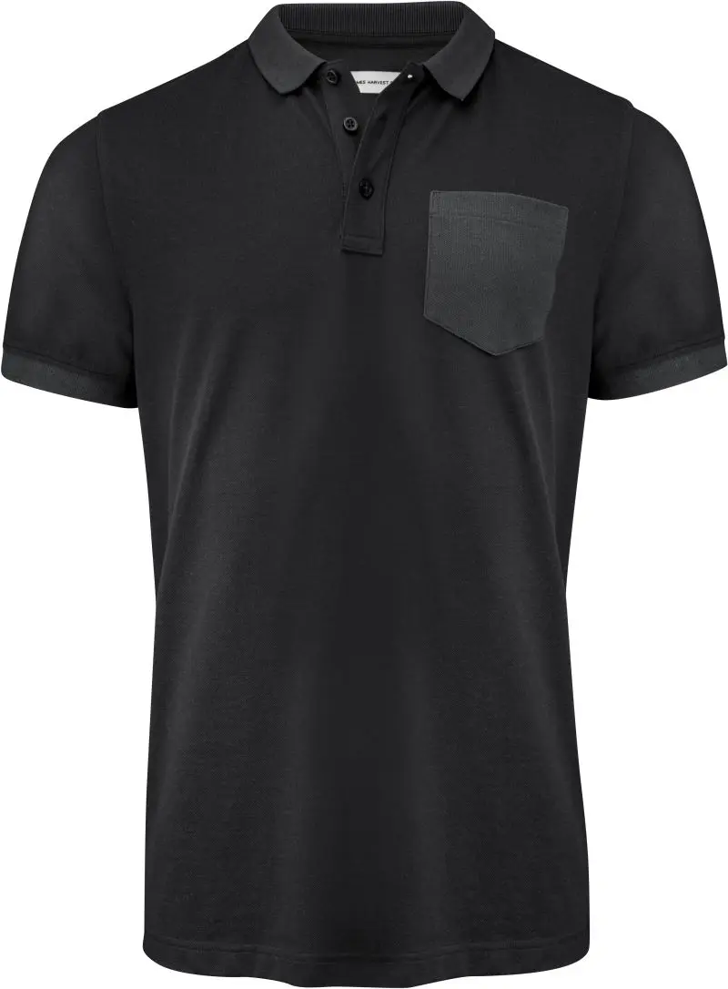 Pánské piqué polo z těžké bavlny "Two-Tone" -