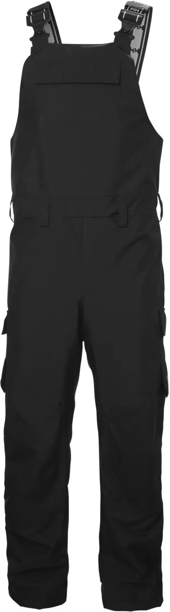 Pracovní kalhoty s laclem "Oxford" - black