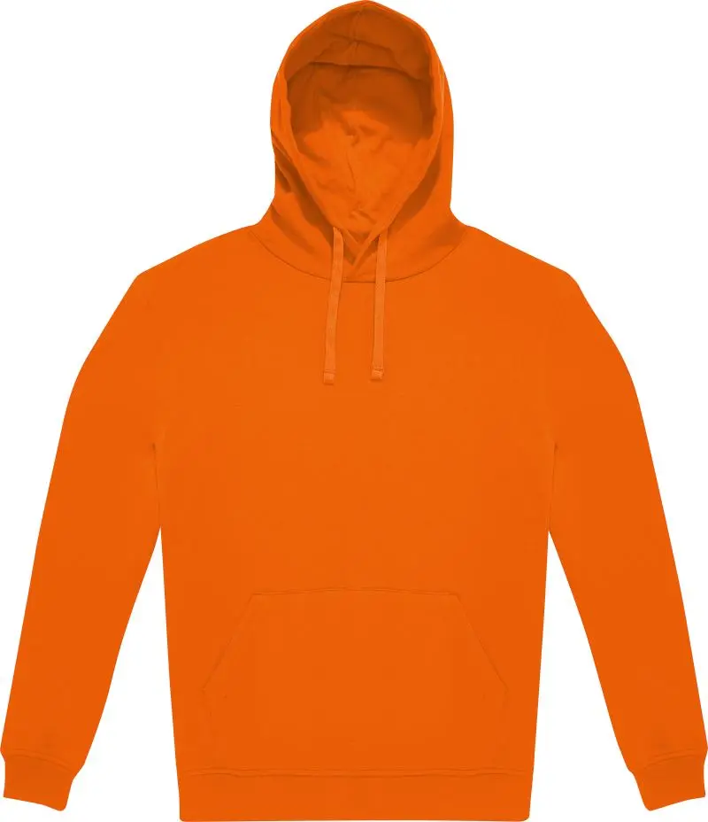 Unisex mikina s kapucí - orange