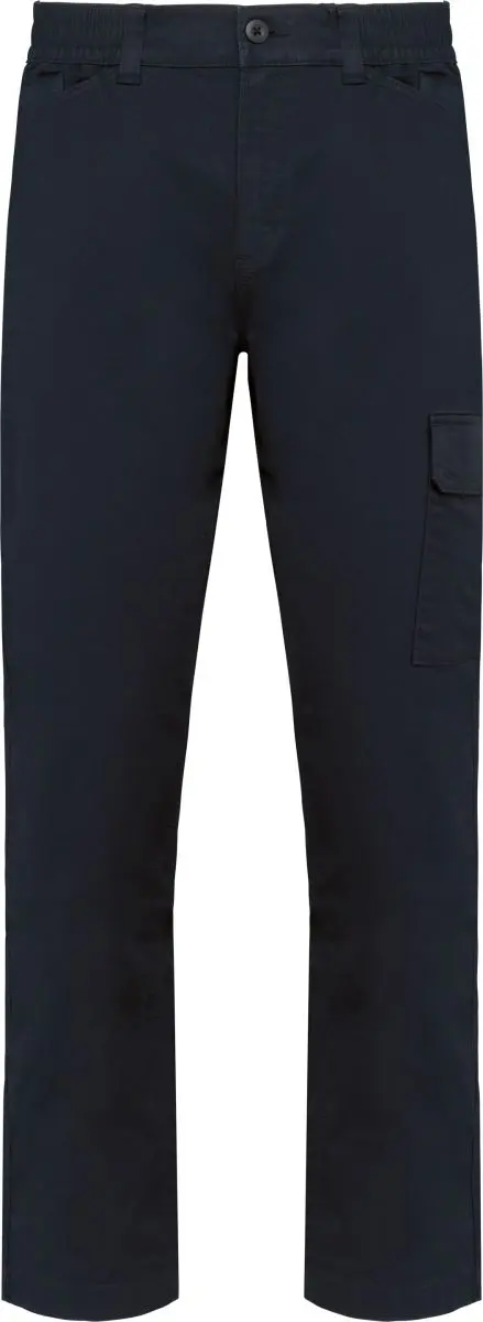 Unisex strečové pracovní kalhoty - navy