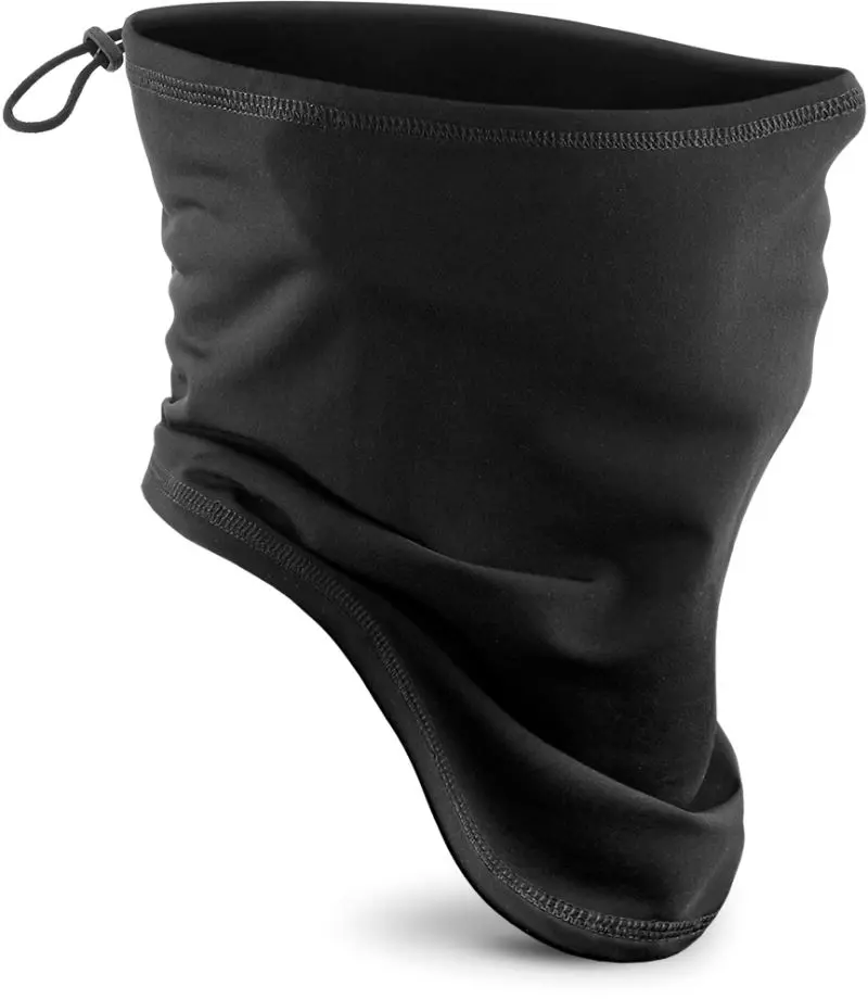 Juniorský softshellový sportovní nákrčník - black