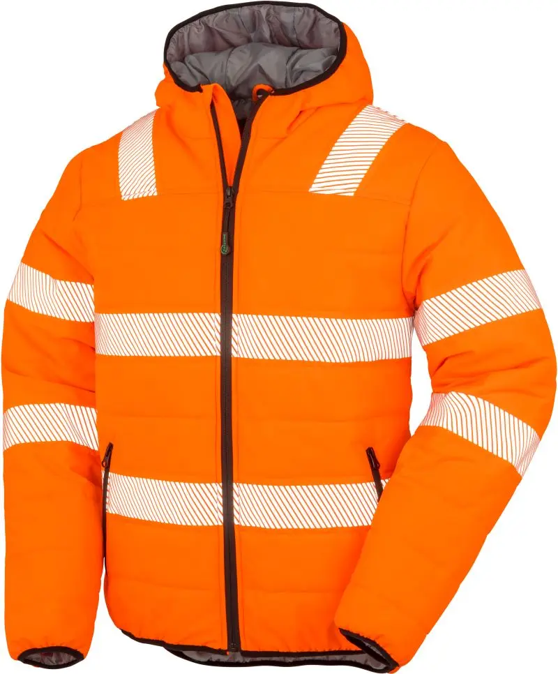 Bezpečnostní bunda - fluorescent orange