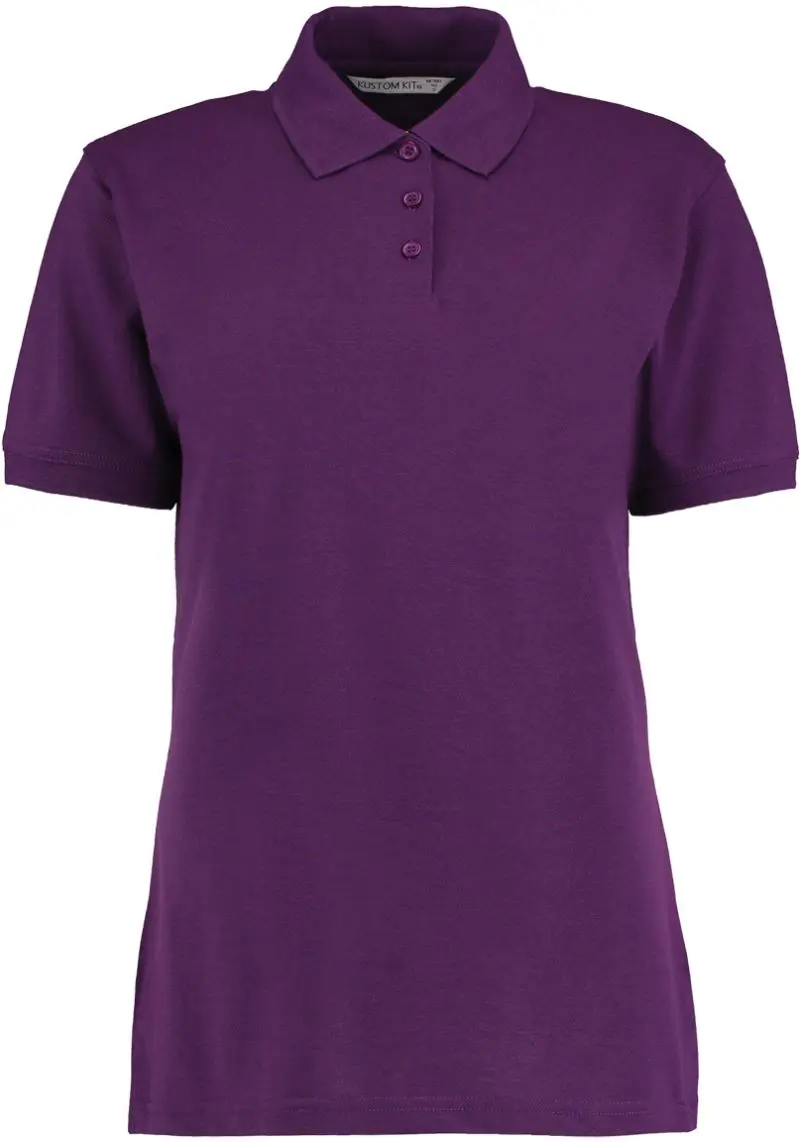 Dámské piqué polo "Superwash" - dark purple