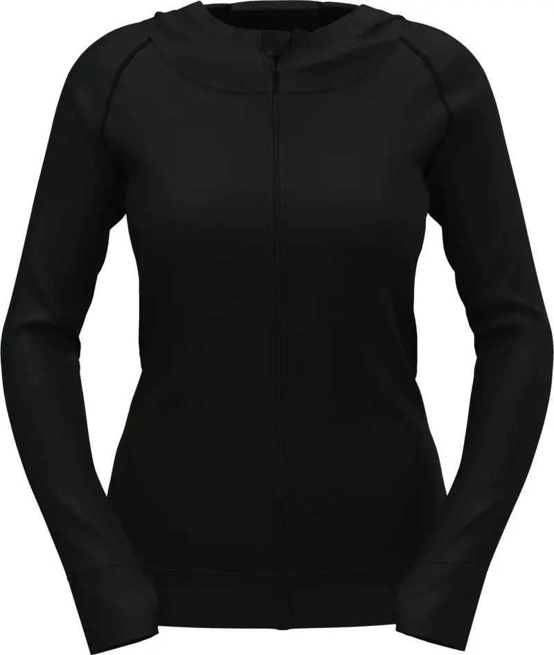 Dámská sportovní bunda s kapucí - black opal
