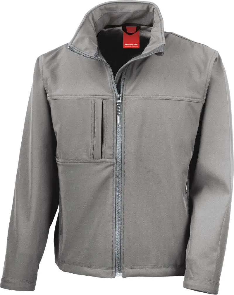 Pánská 3-vrstvá softshellová bunda - workguard grey