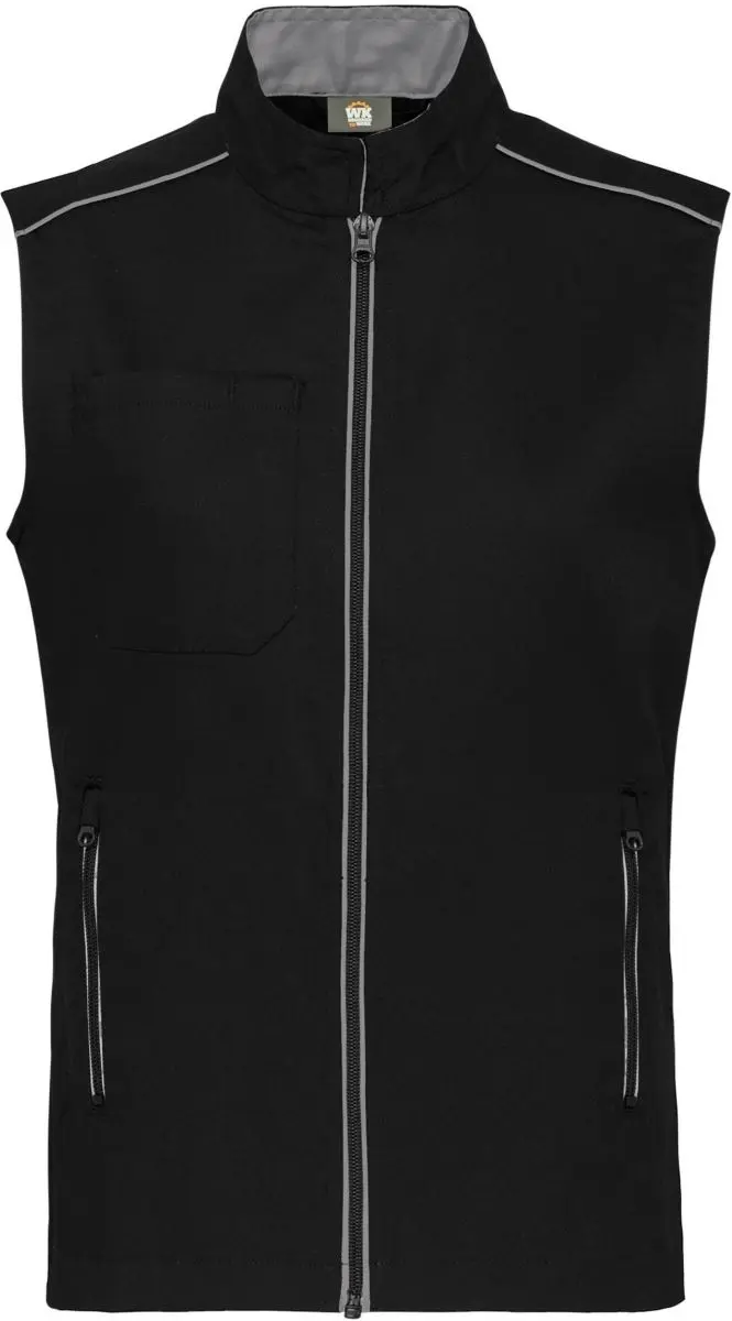 Pánská vesta "Day-to-Day" - black/silver