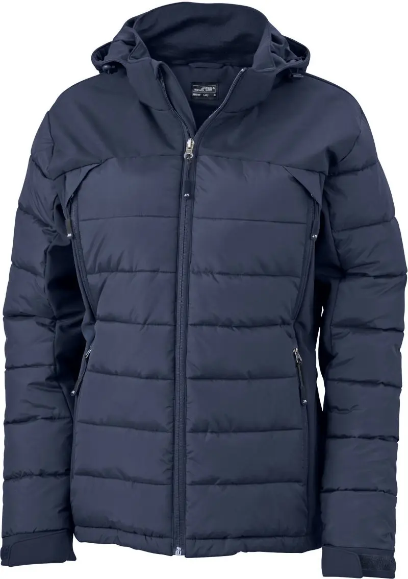 Dámská outdoorová hybridní bunda - navy