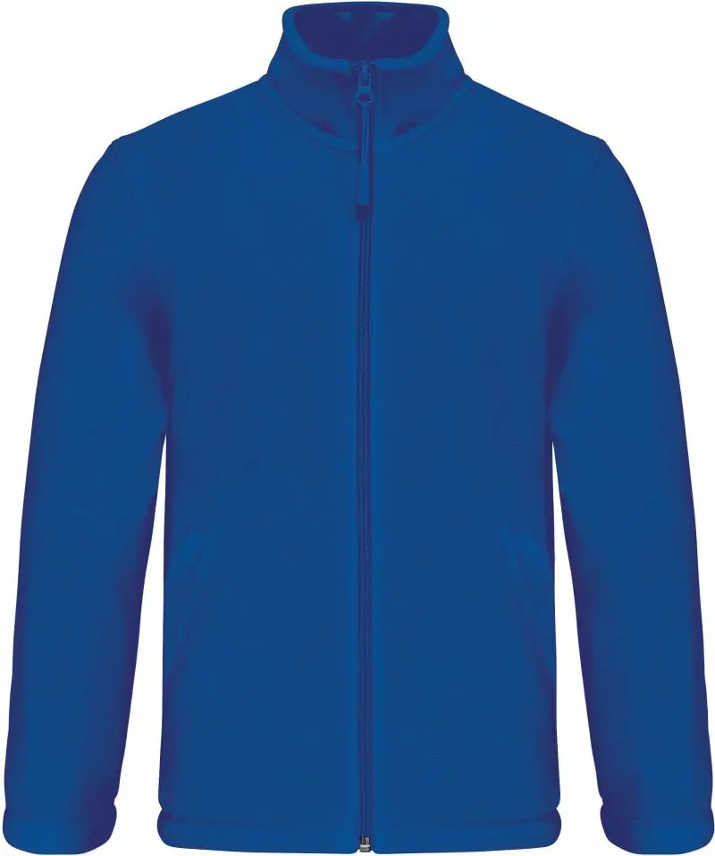 Dětská mikrofleecová bunda - royal blue