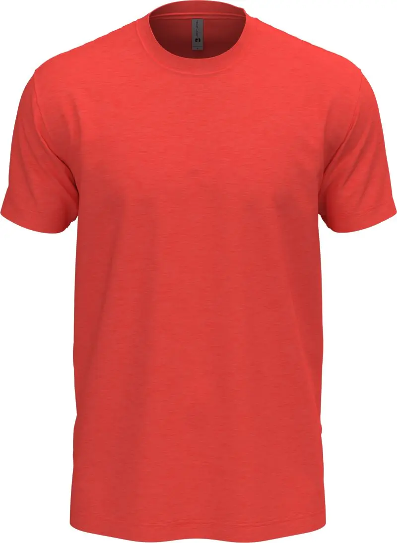 Unisex Triblend tričko - vintage red