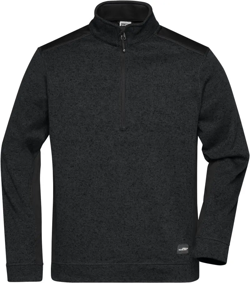 Pánská pracovní bunda z fleecu, 1/2 zip - Strong -