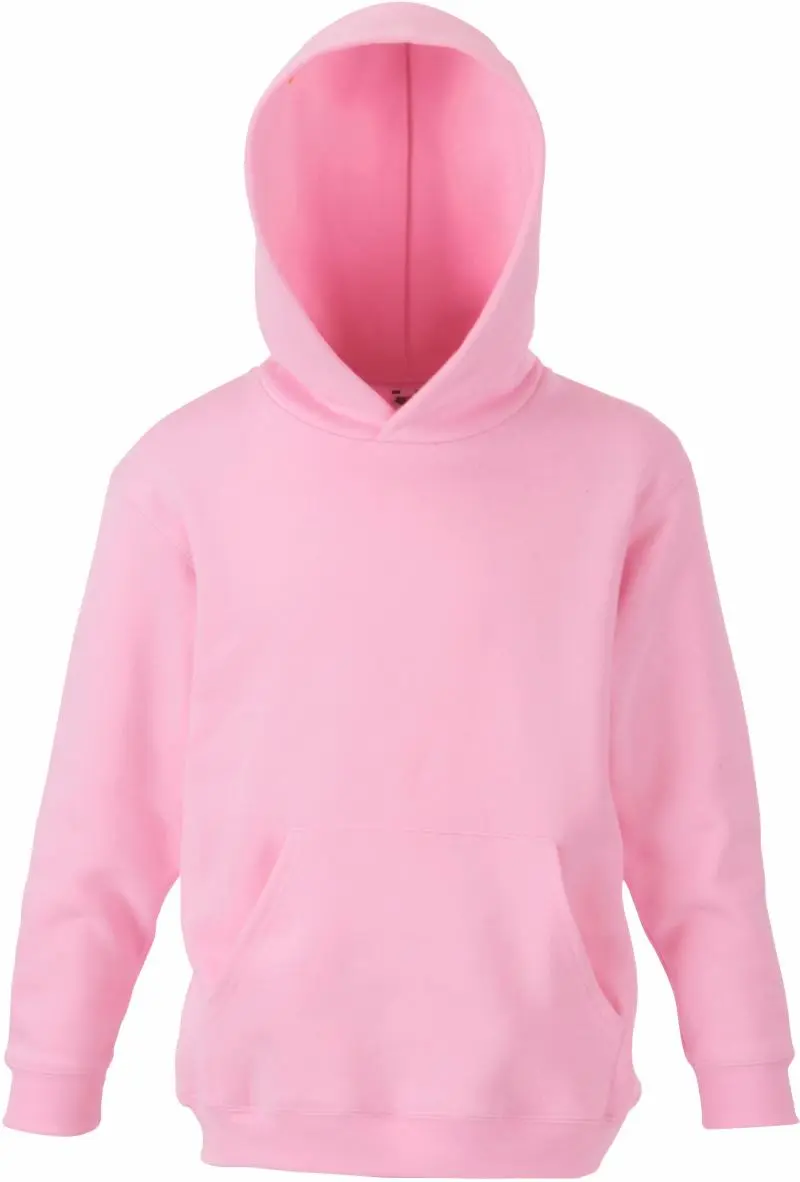 Dětská mikina s kapucí - light pink