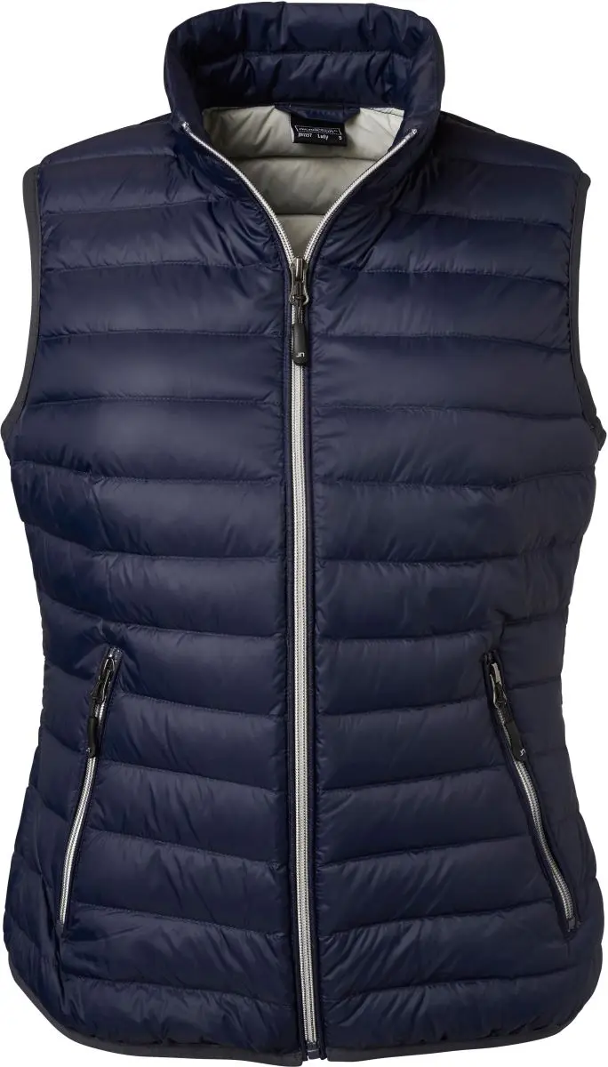 Dámská péřová vesta -