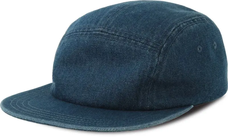 5 Panelová denim kšiltovka -