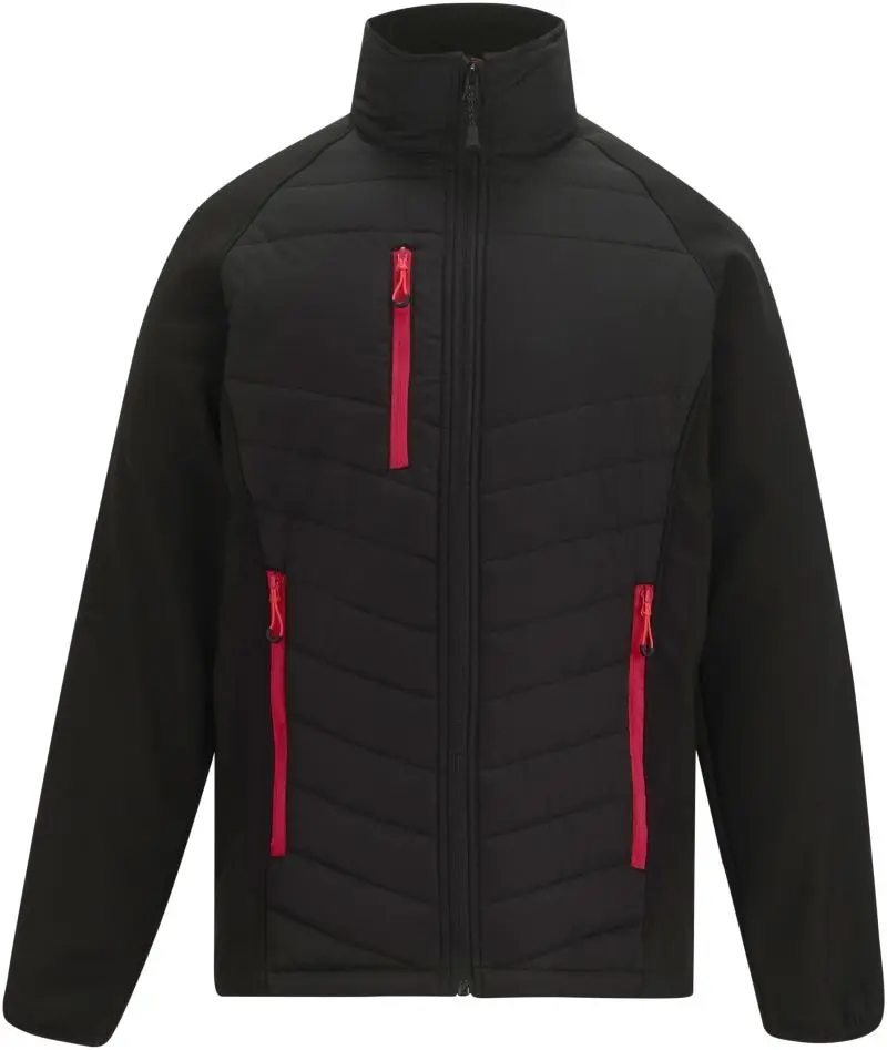 Hybridní bunda "Pro Universal" - black/classic red