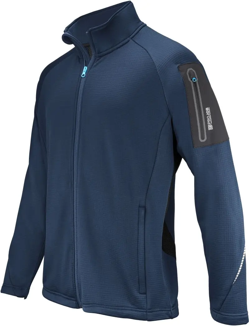 Pracovní bunda z mikrofleecu - navy
