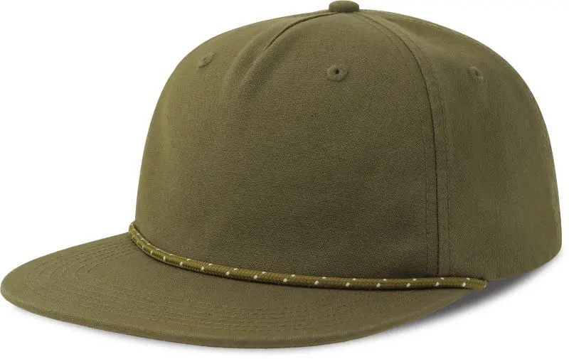 5 panelová baseballová kšiltovka - olive