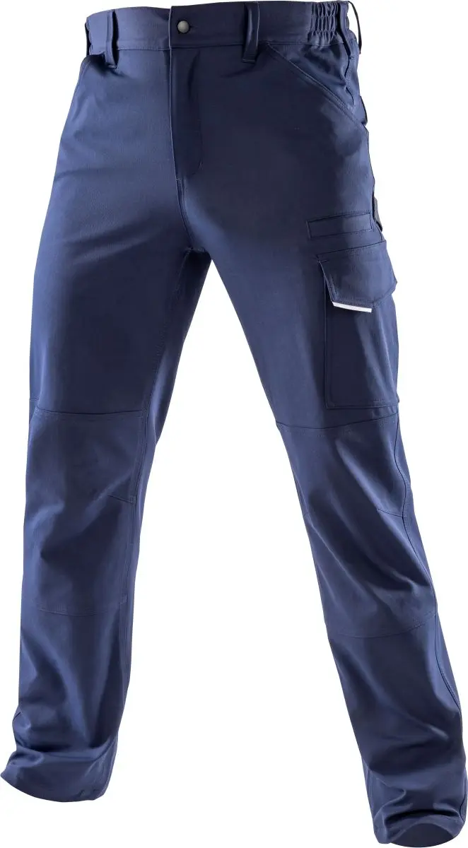 Pracovní elastické kalhoty - navy