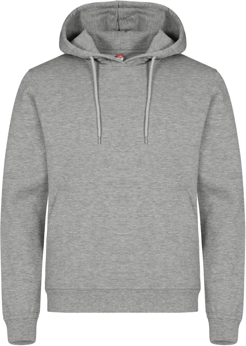 Unisex mikina s kapucí - grey melange