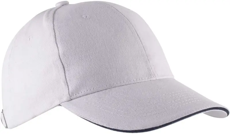 6 Panelová sandwich kšiltovka "Orlando" - white/navy