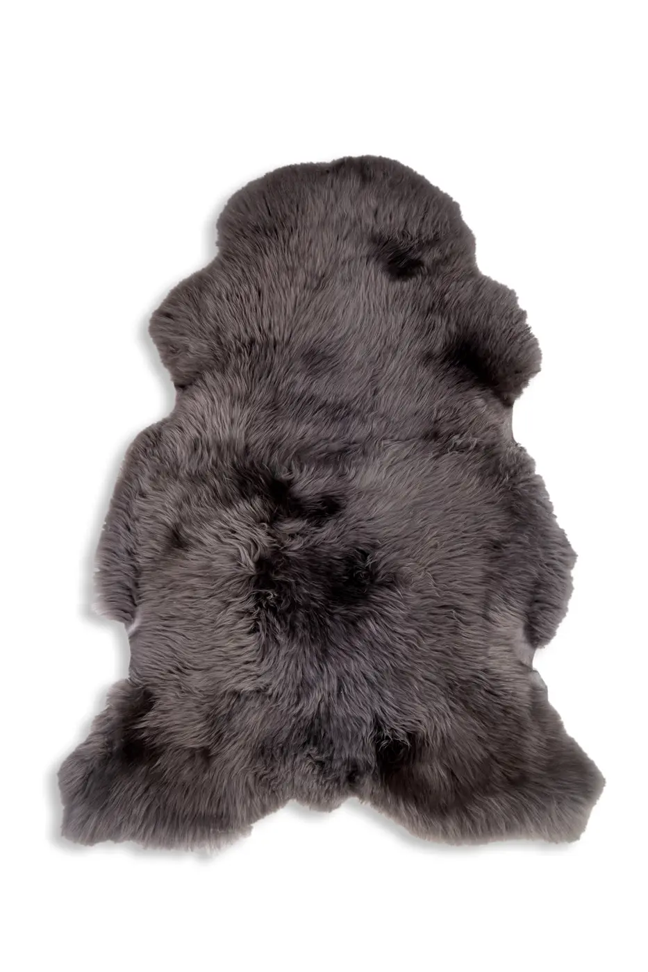 Ovčí kůže antracit (cca 110cm)