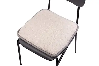 Vlněný podsedák šedý