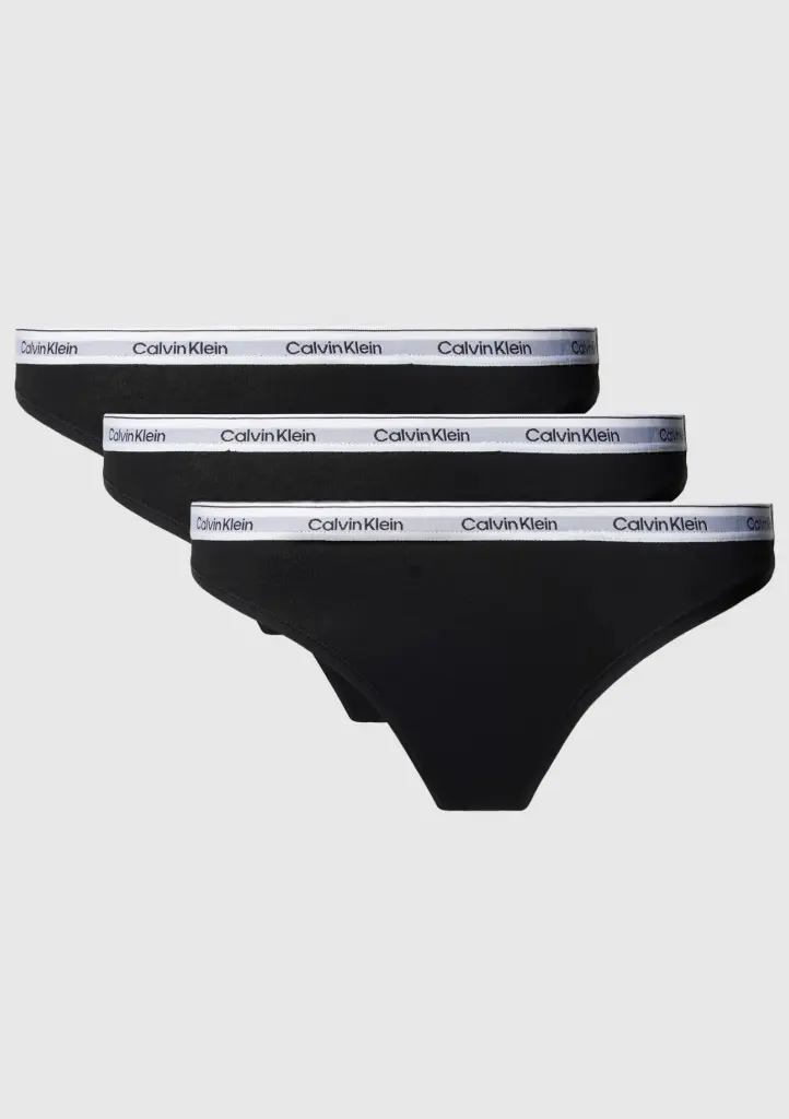 Dámské tanga Calvin Klein QD5209E UB1 3PACK