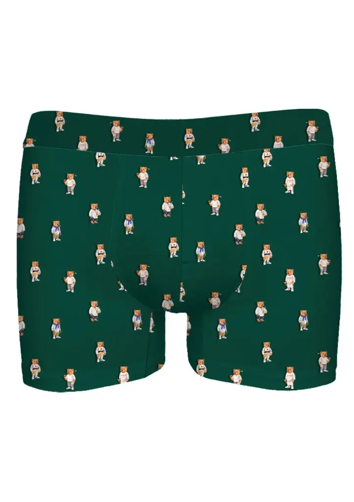 Pánské boxerky JOHN FRANK JFBDWPMOD506 Mini teddy