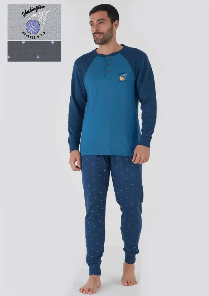 Pánské pyžamo Karelpiu KF5130