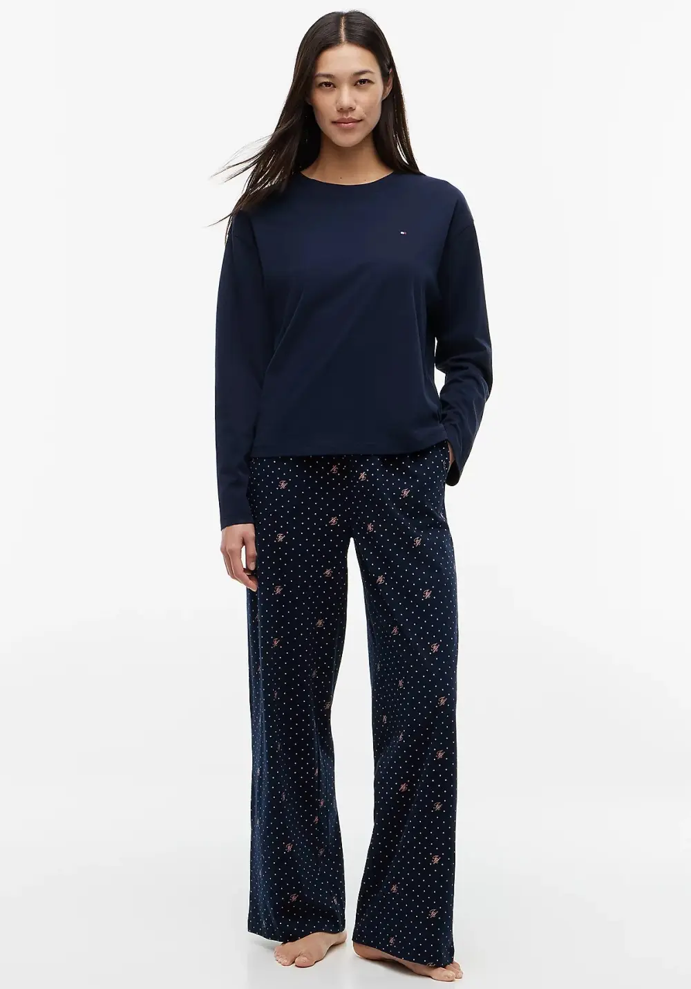 Dámské pyžamo Tommy Hilfiger UW0UW06600