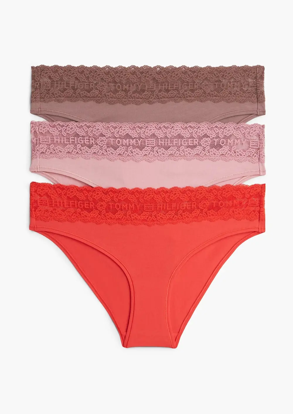 Dámské kalhotky Tommy Hilfiger UW0UW06338 0K9 3PACK