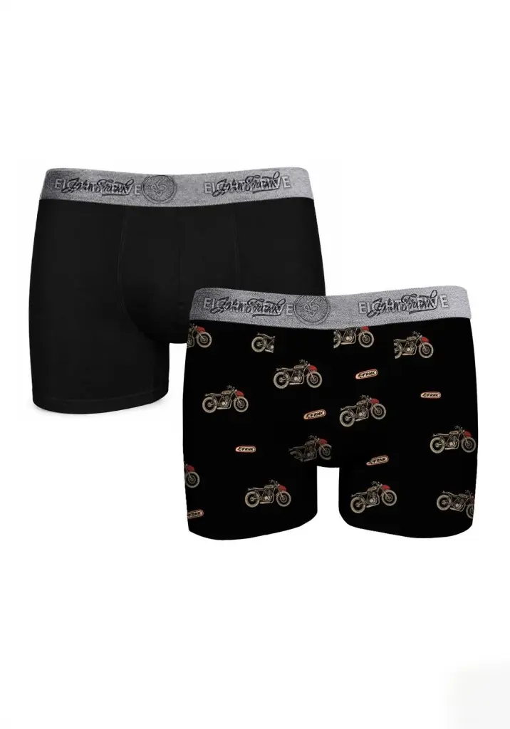 Pánské boxerky John Frank JF2BEF45 2PACK