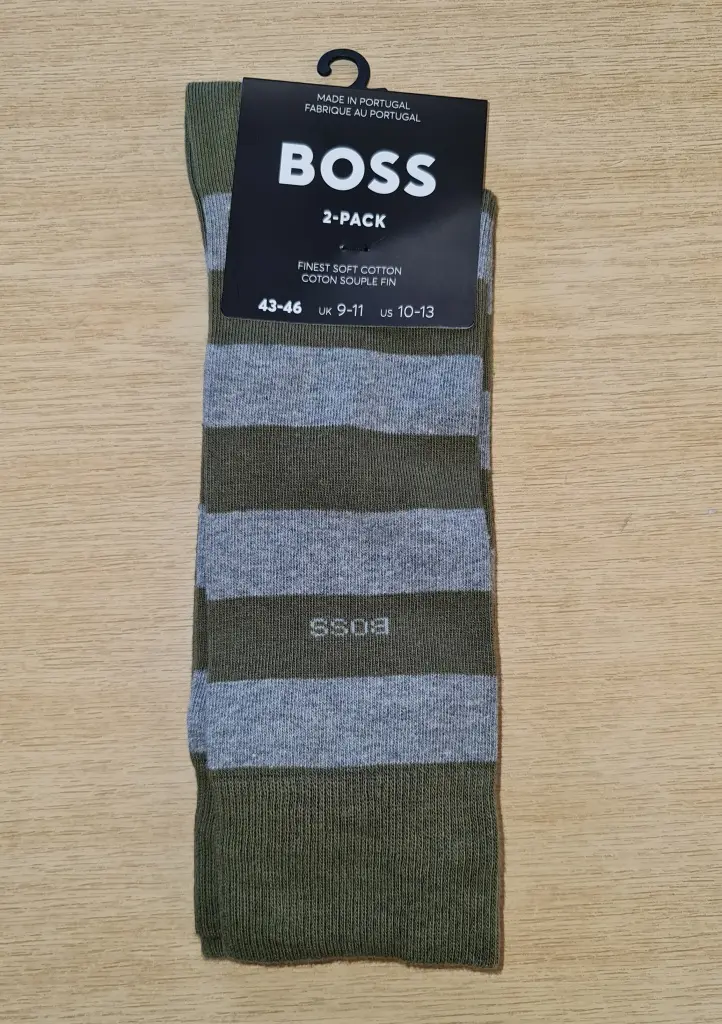PÁNSKÉ PONOŽKY BOSS 50467712 2PACK