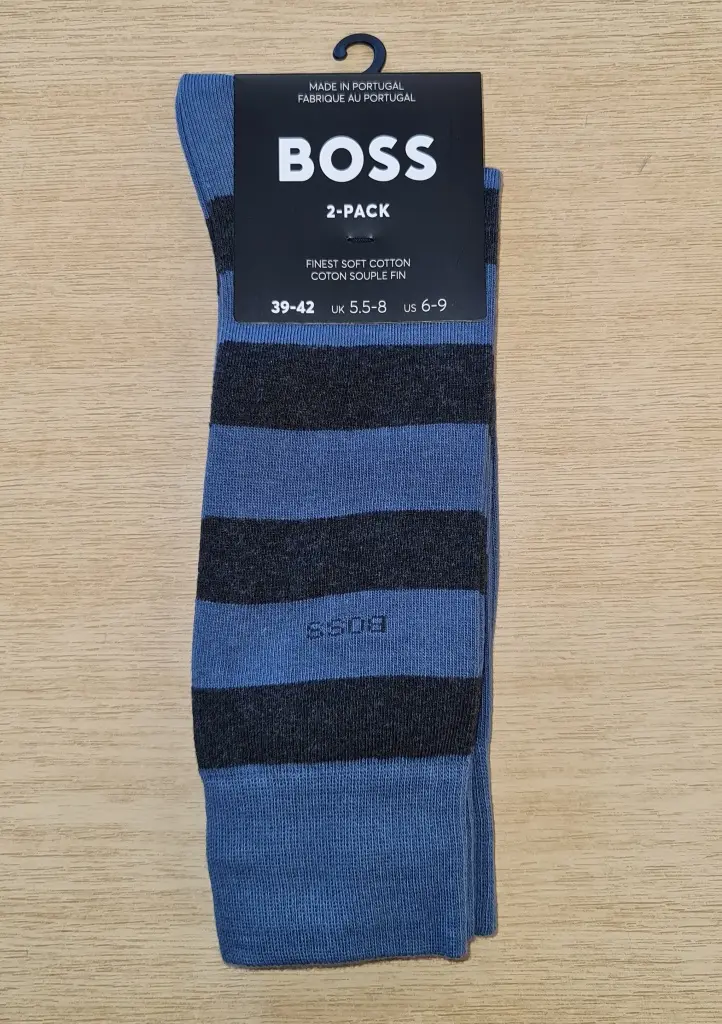 PÁNSKÉ PONOŽKY BOSS 50467712 2PACK