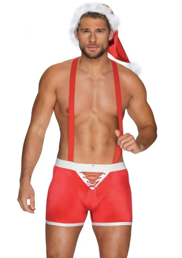 Pánské boxerky Obsessive Mr Claus
