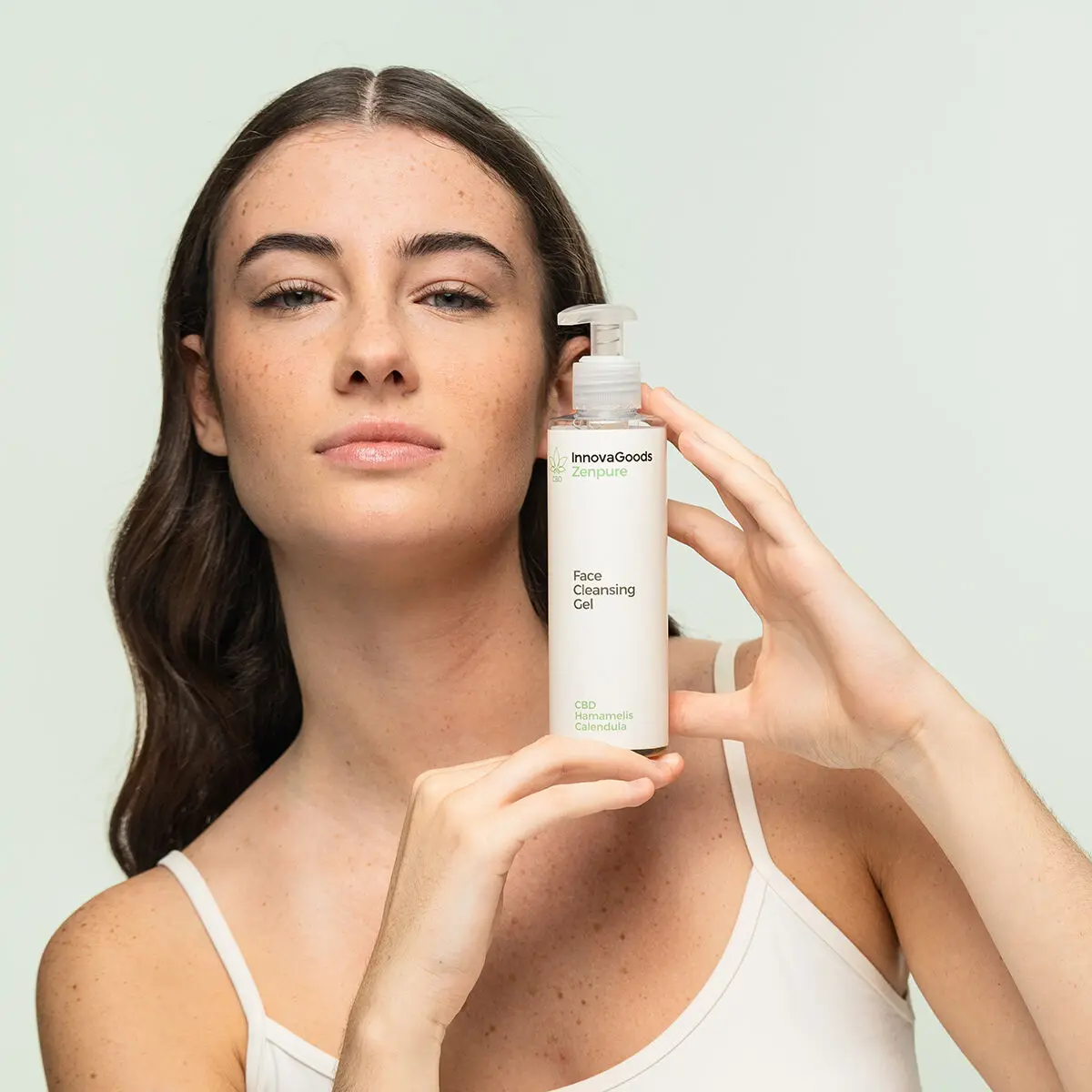 InnovaGoods Čistící gel na tvář CBD Zenpure 200 ml