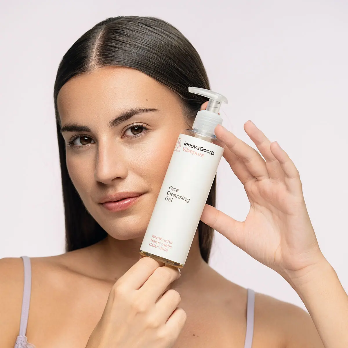 InnovaGoods Čistící gel na tvář Kombucha Vibepure 200 ml