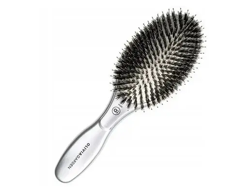 Olivia Garden Expert Care Oval Boar&Nylon - Plochý kartáč kančí štětiny a nylon