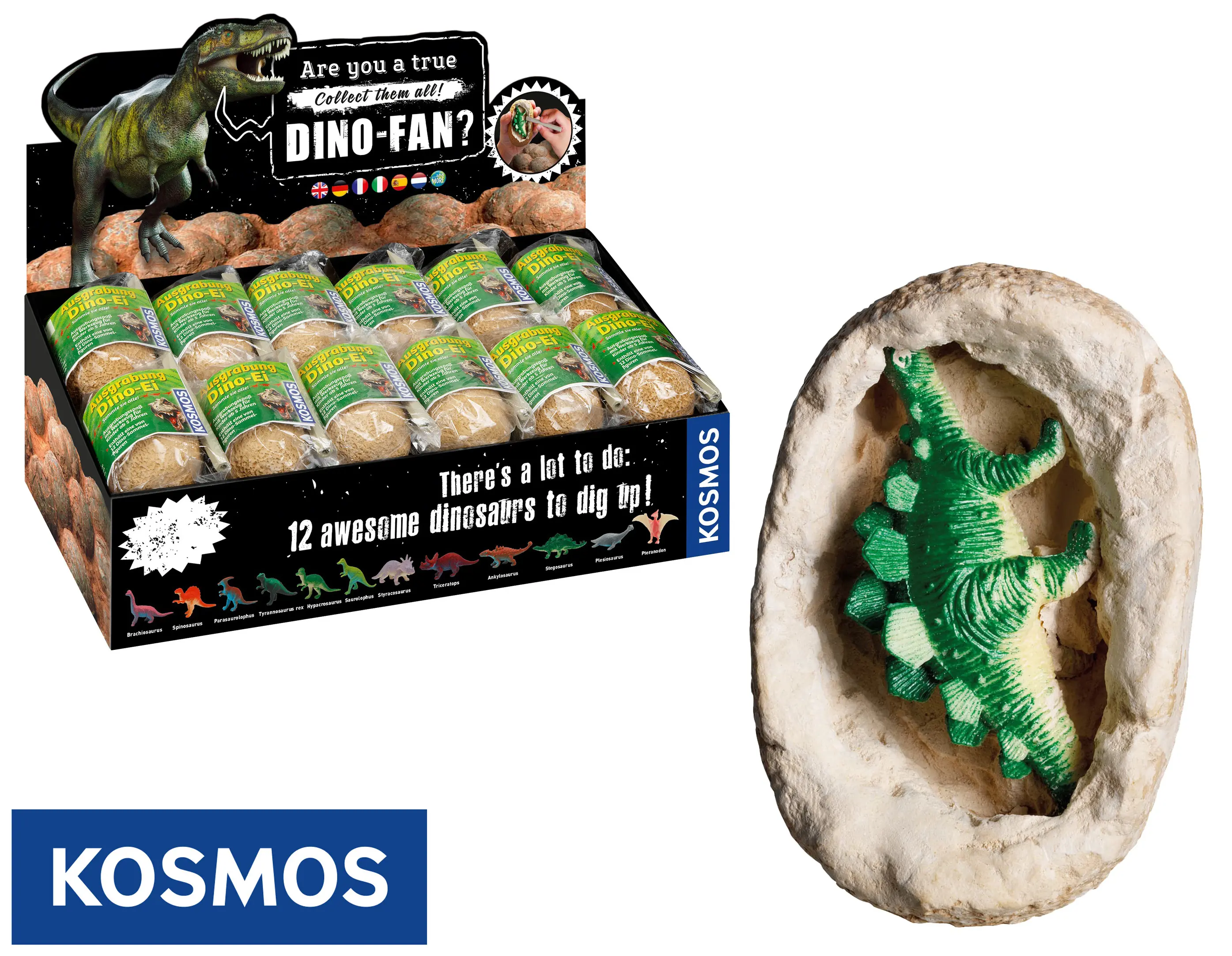 KOSMOS I Dig It! dino vejce 7 cm
