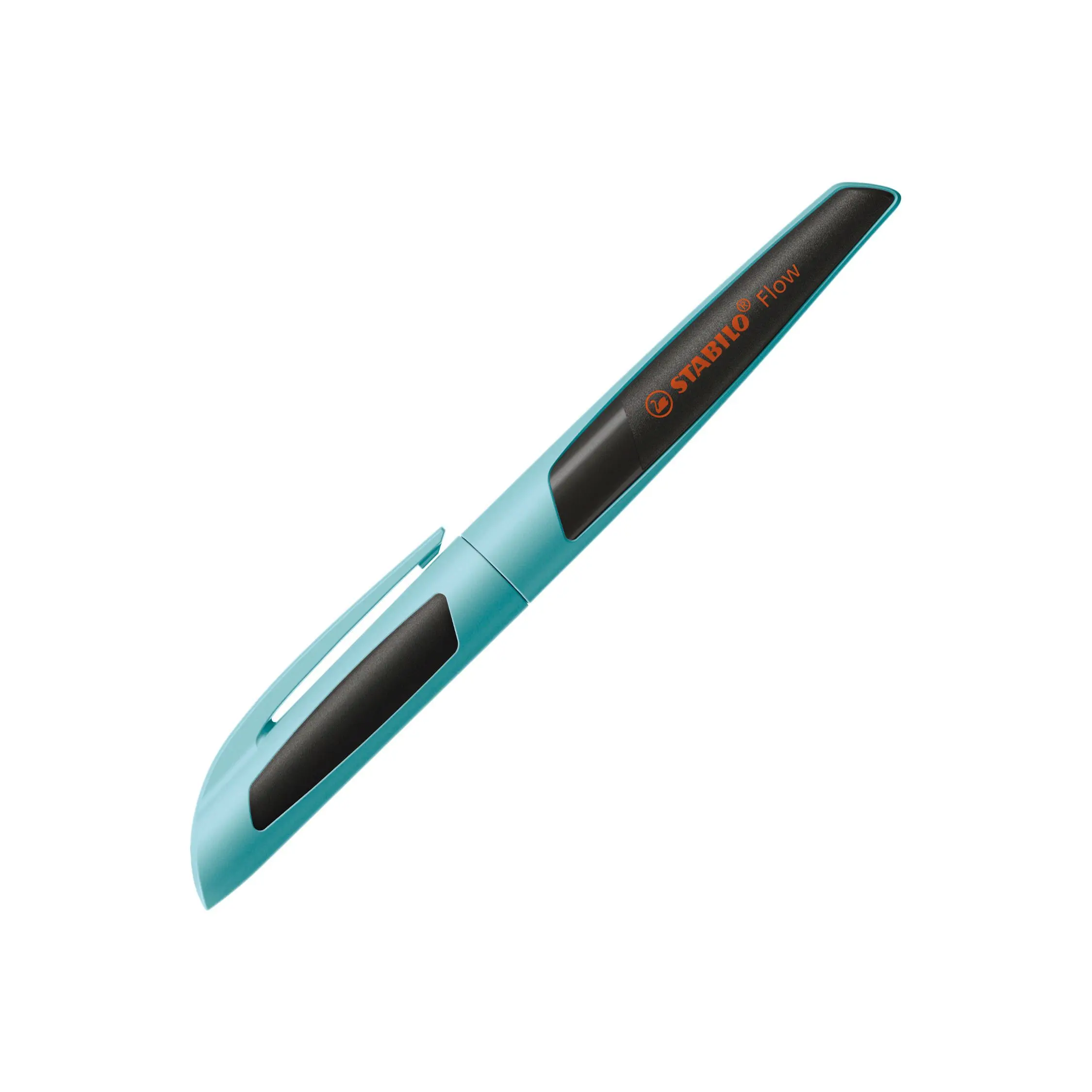 STABILO Flow Kuličkové pero 0,5 mm - světle modrá/černá
