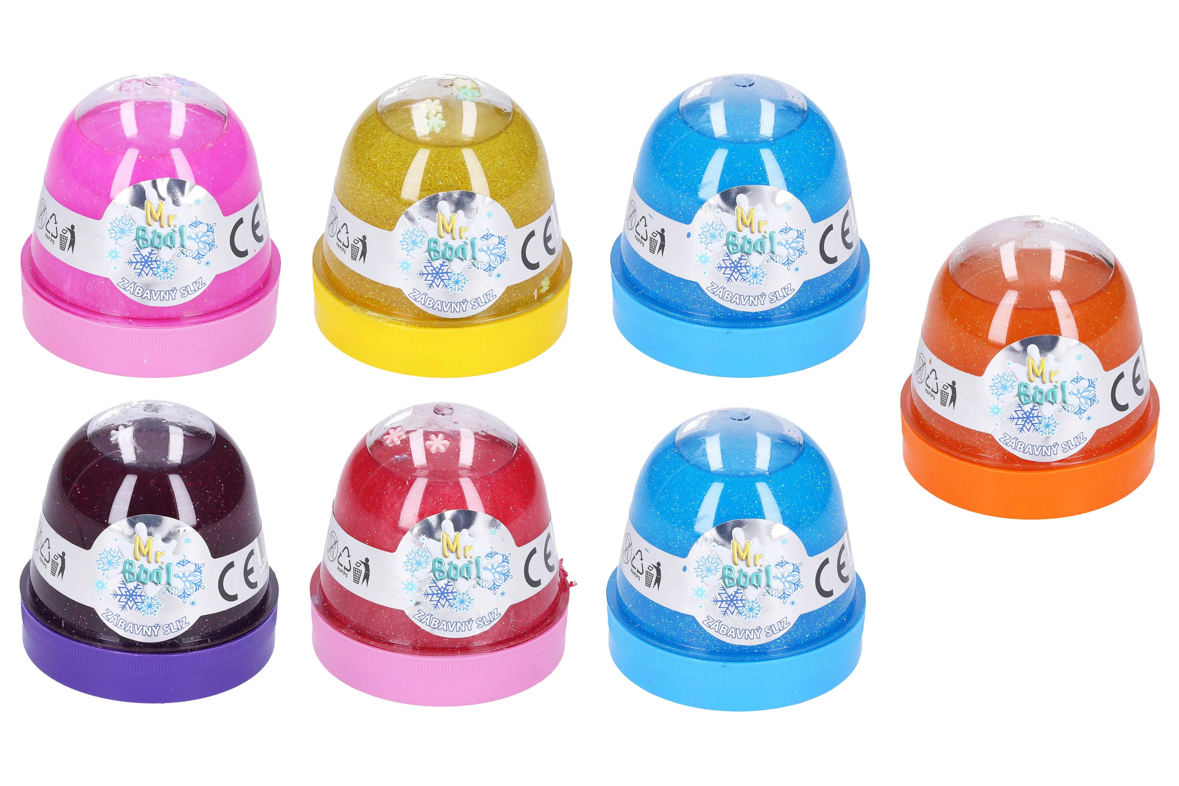 Sliz tvarovací s vločkami Ice Fresh 120 ml