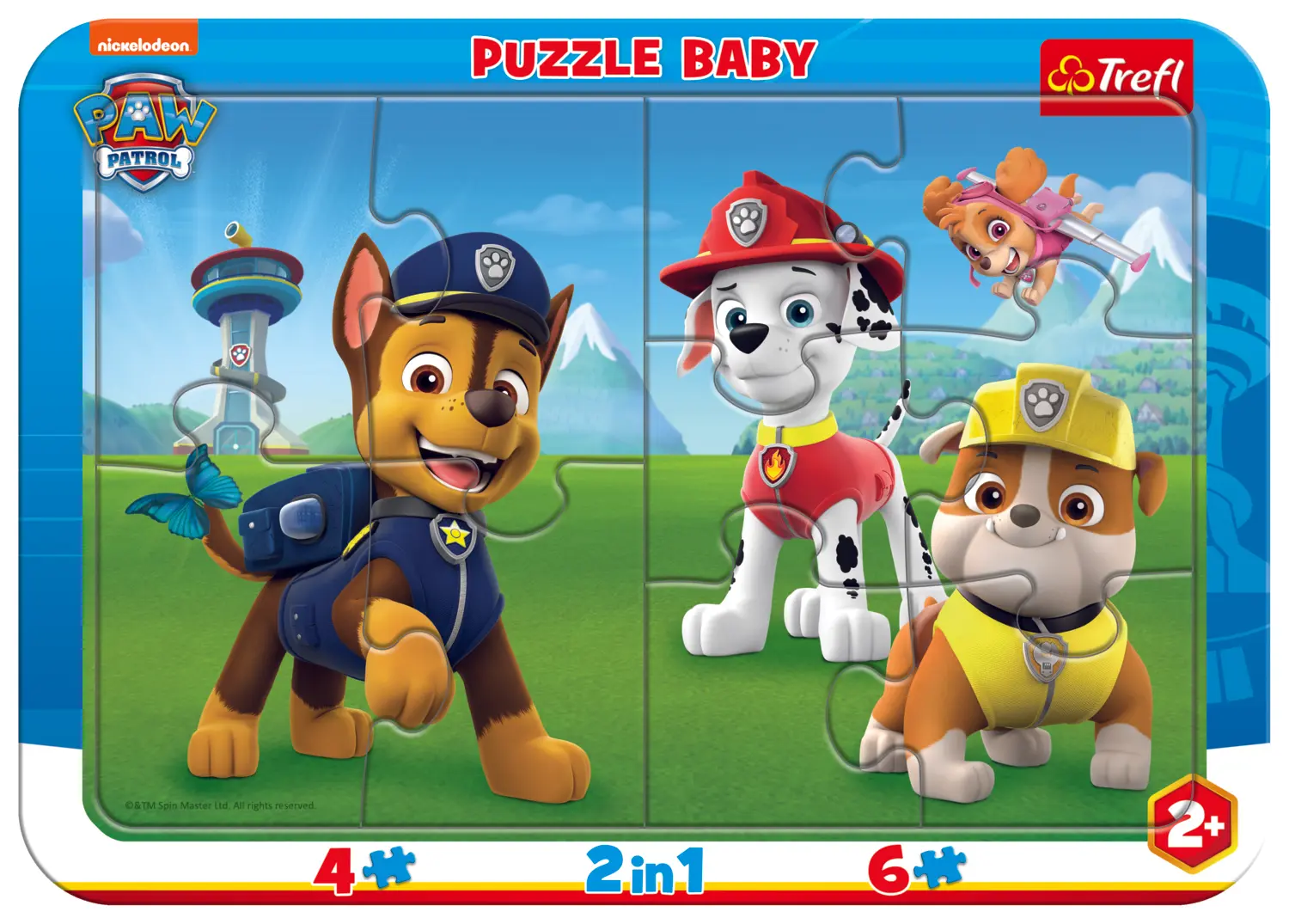 Trefl Puzzle s rámečkem - Paw Patrol