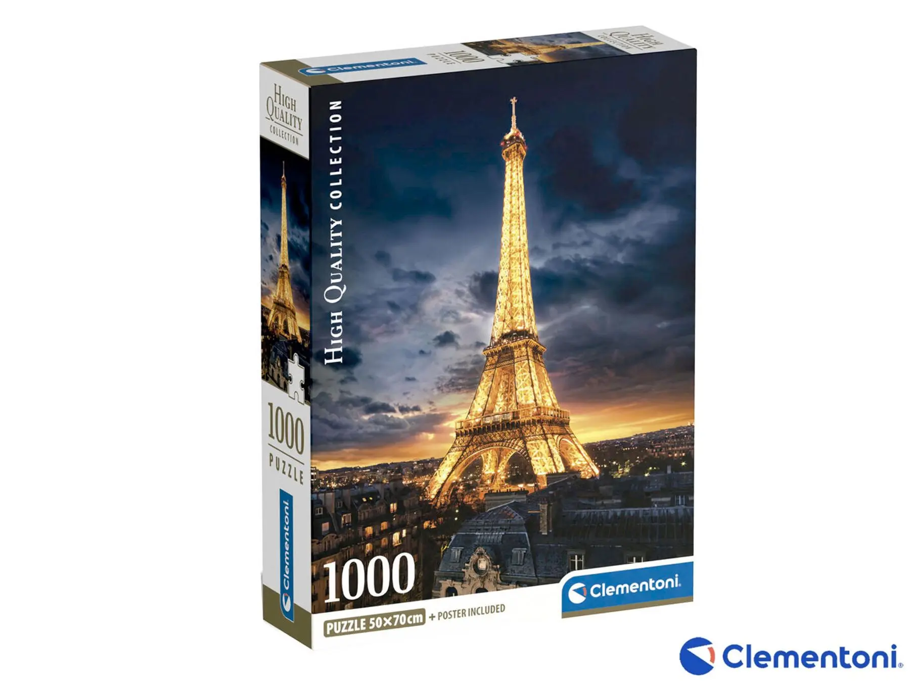 Clementoni - Puzzle 1000 Tour Eiffel