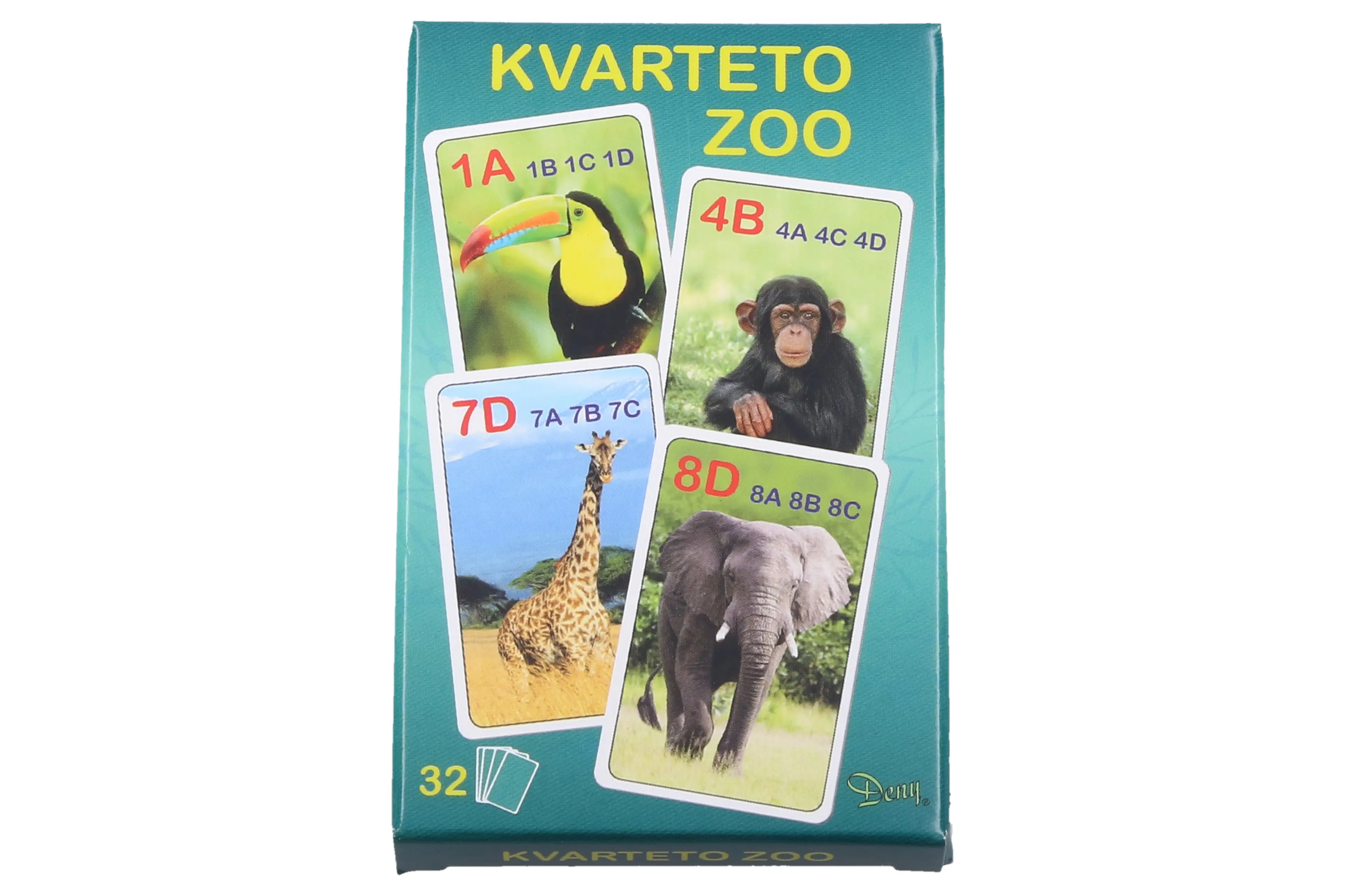 Mikro trading Kvarteto ZOO - 32 karet