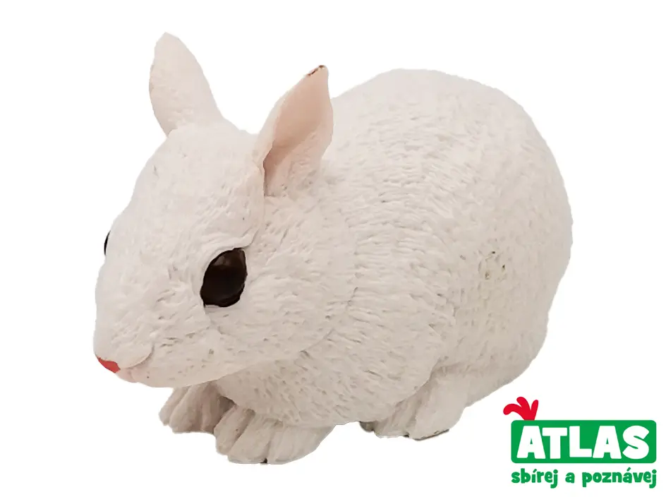 Figurka Králík bílý 10 cm