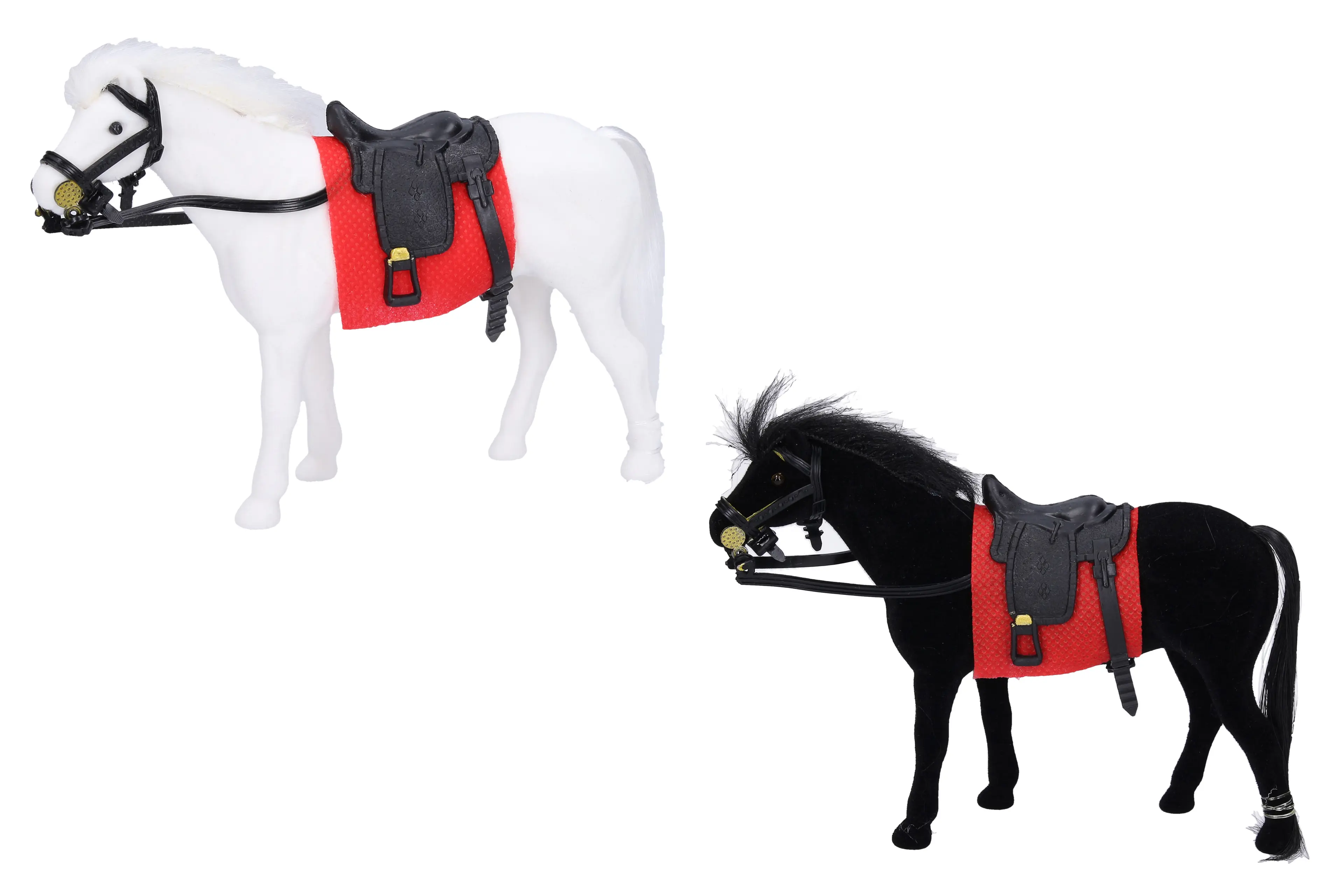 Wiky Kůň fliška se sedlem - 14 cm - 2 barvy