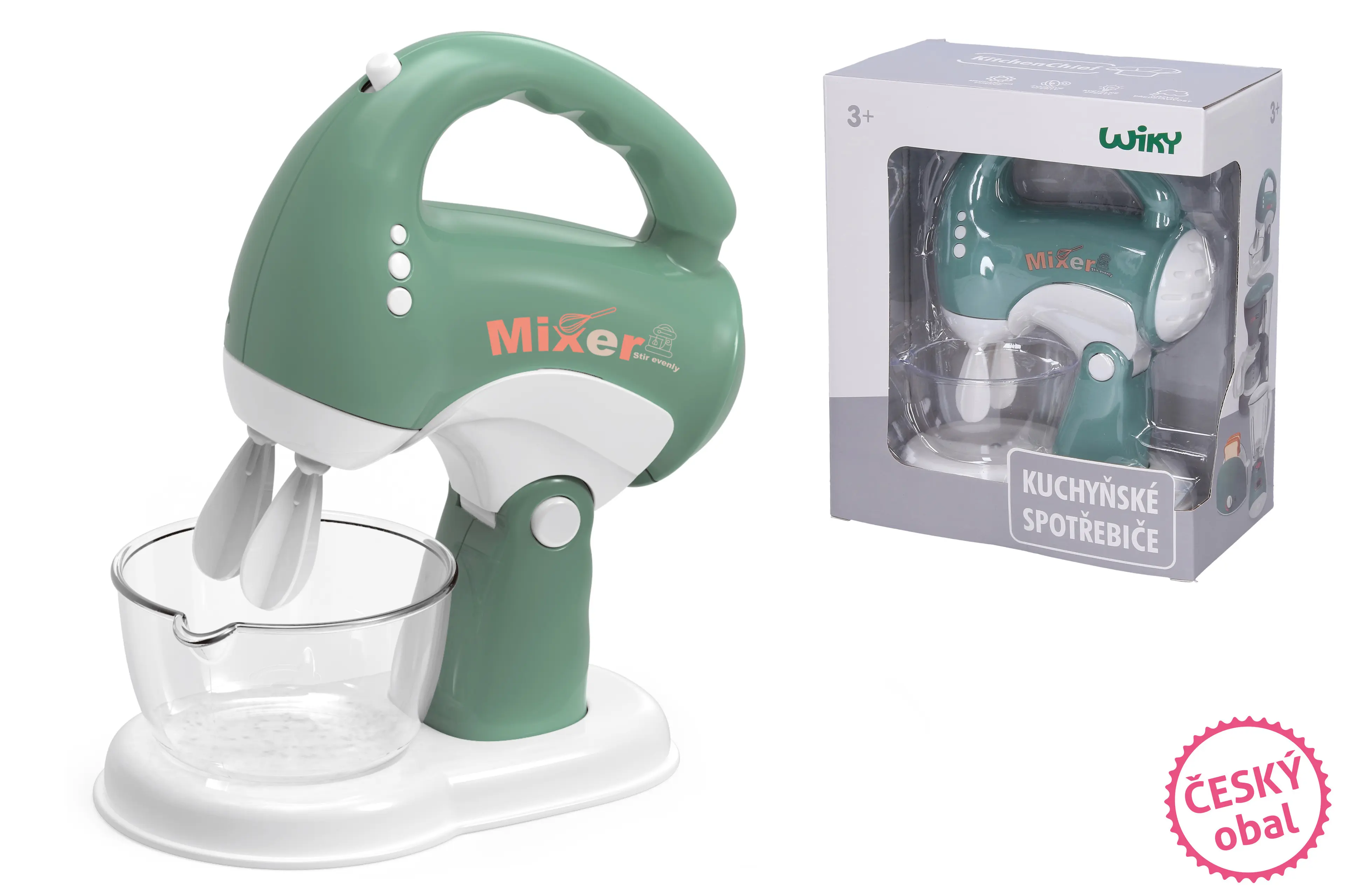 Mixér s efekty 16 cm - český obal