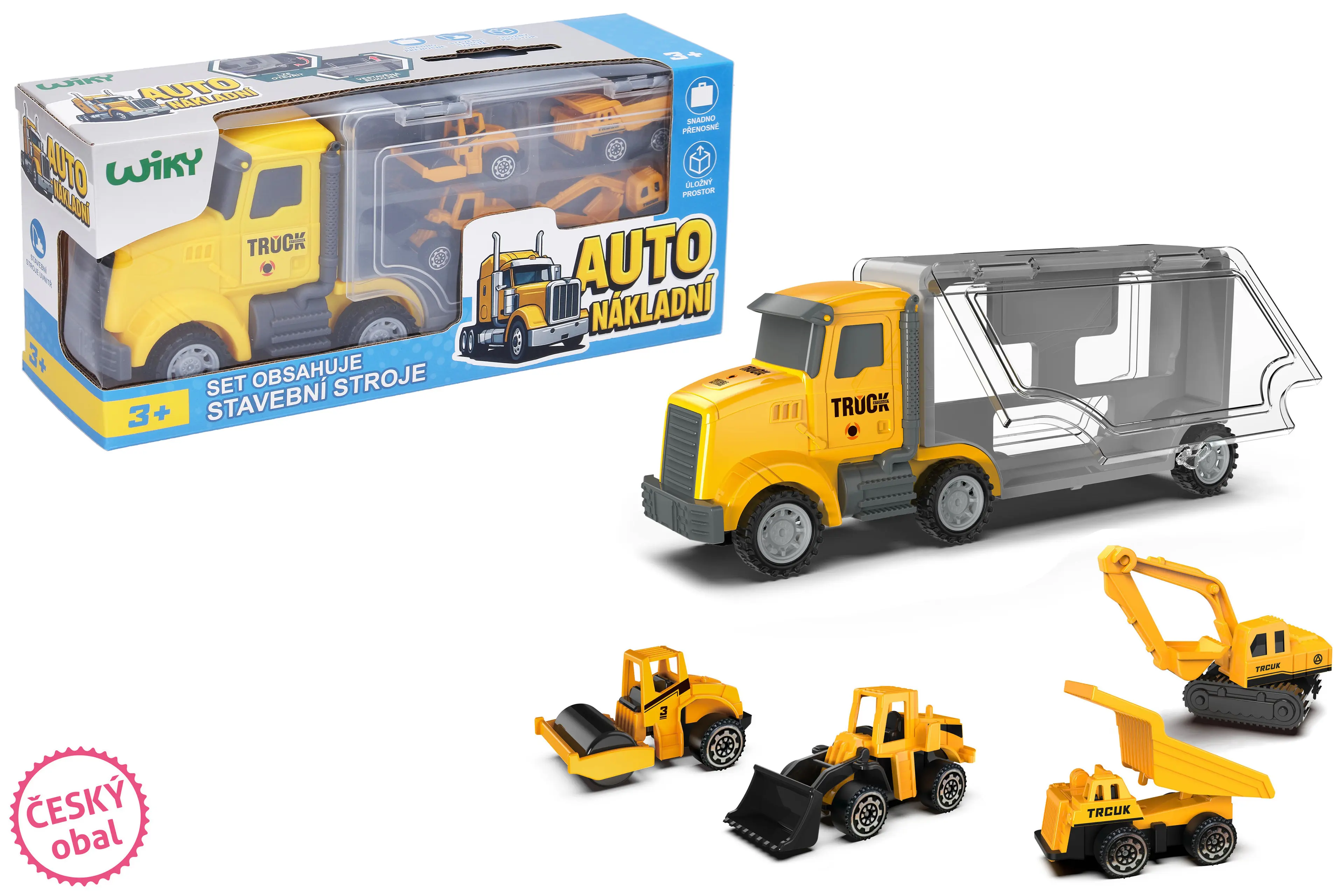 Auto nákladní set 28 cm - český obal