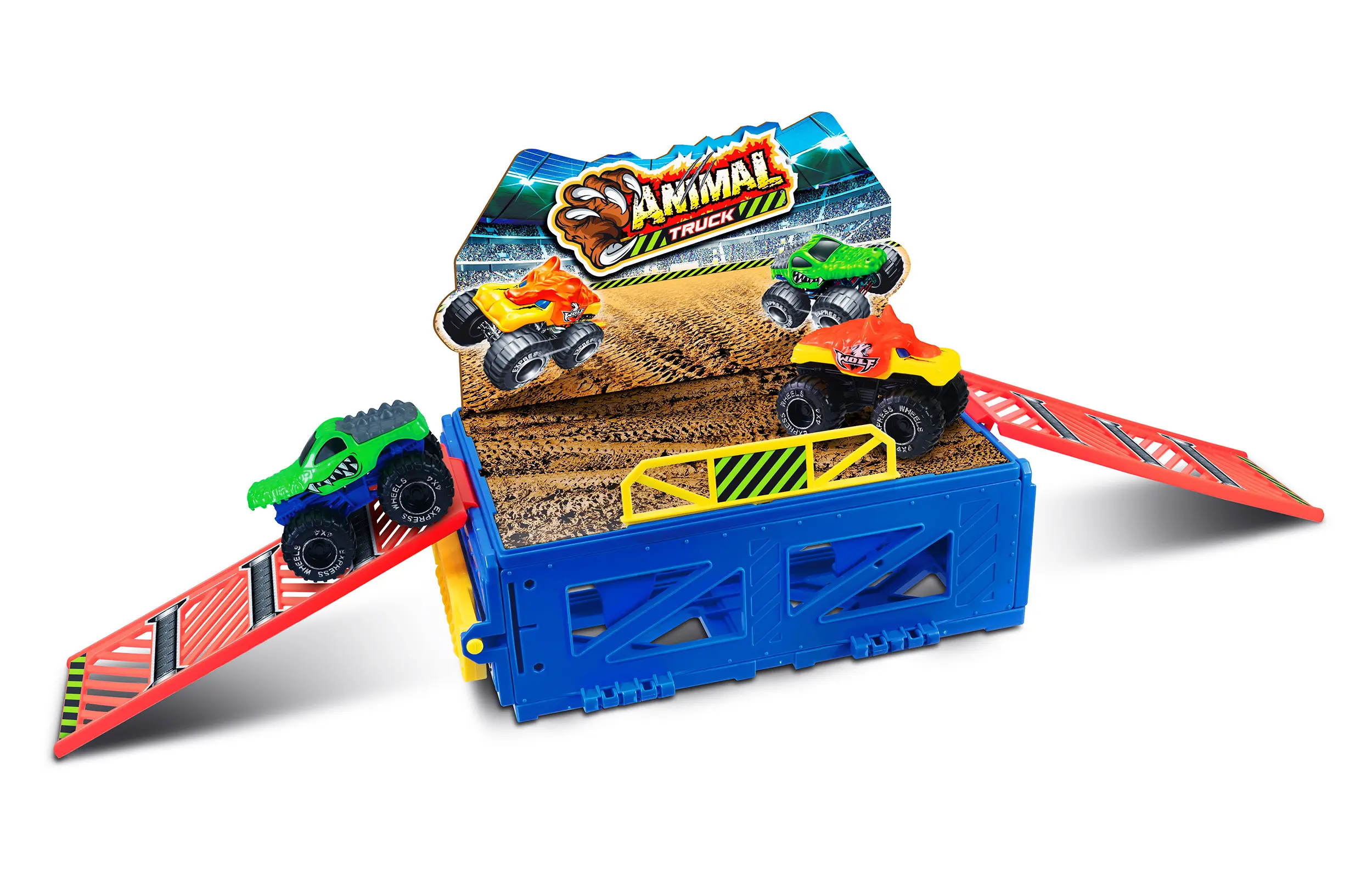 Monster truck dráha 2 auta