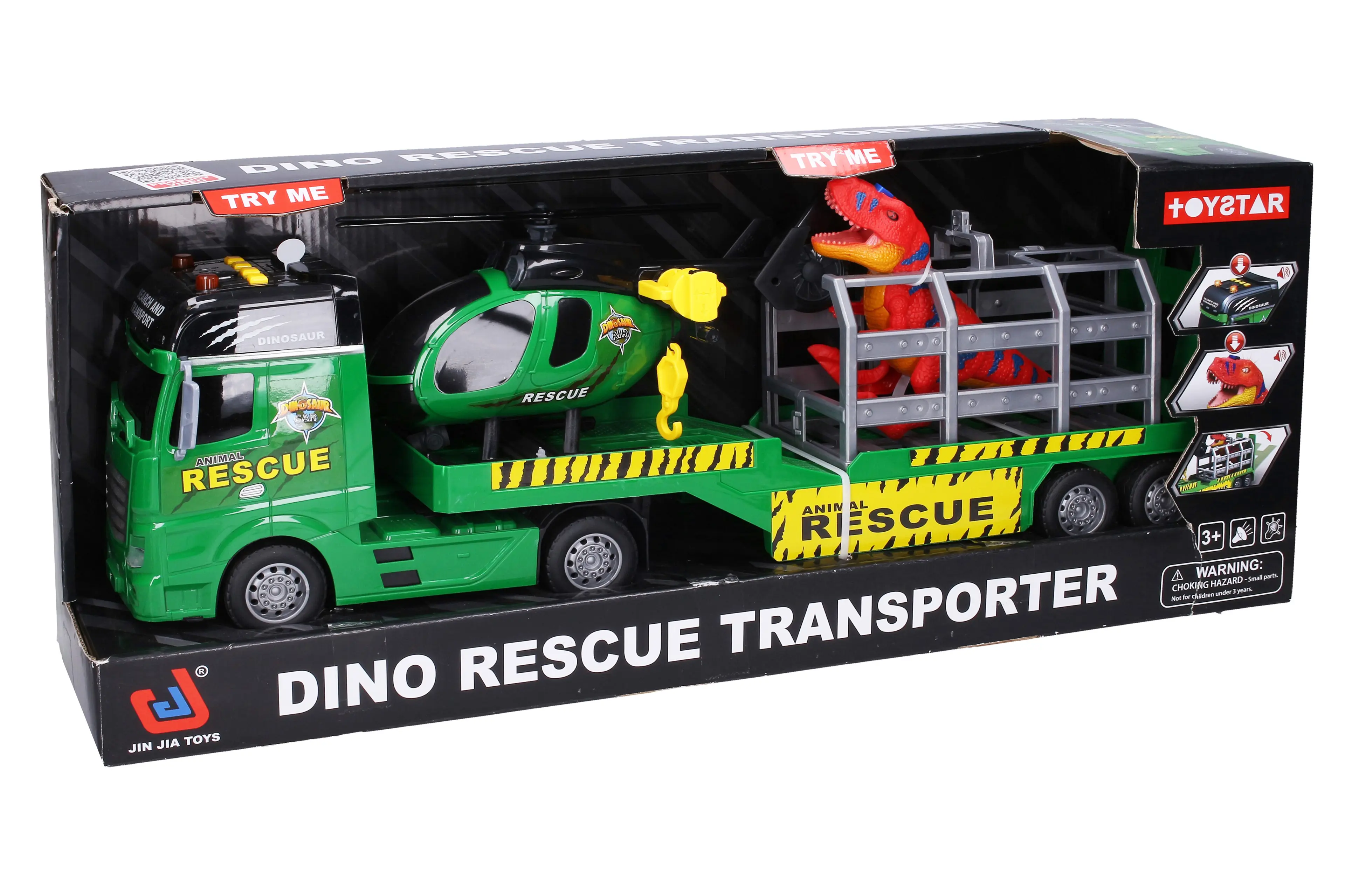 Kamion záchrana dinosaura 54cm